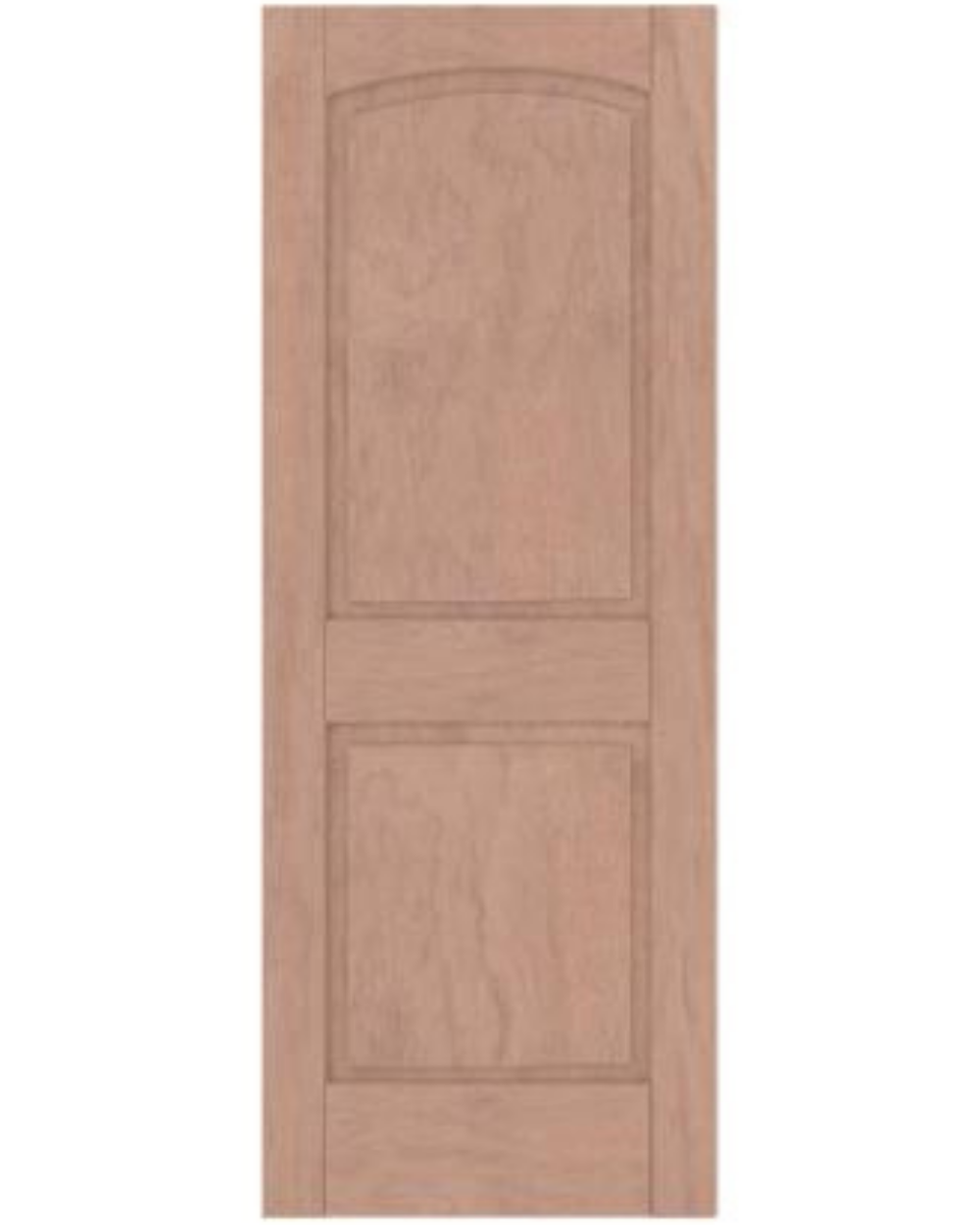 2 Panel Arch Top (Mahogany)
