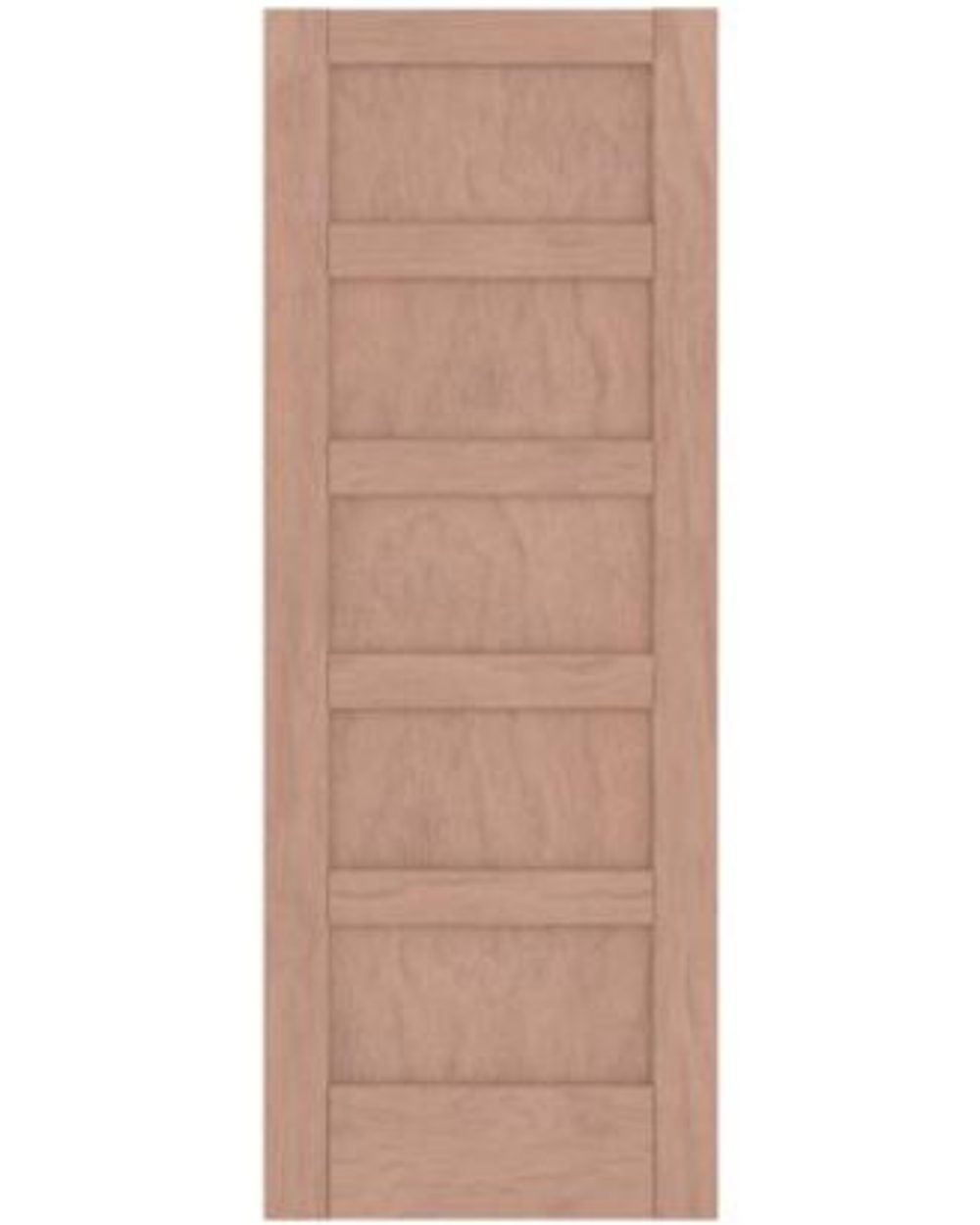 5 Panel Shaker Style (Mahogany)