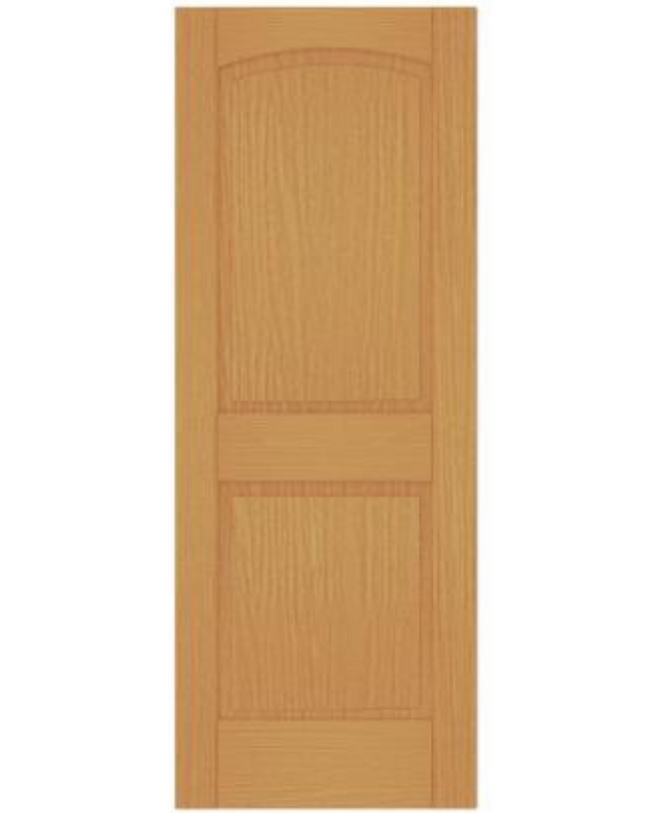 2 Panel Arch Top (Red Oak)