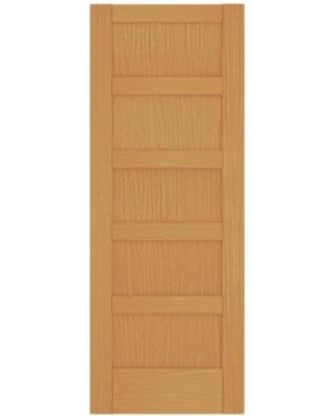 5 Panel Shaker Style (Red Oak)