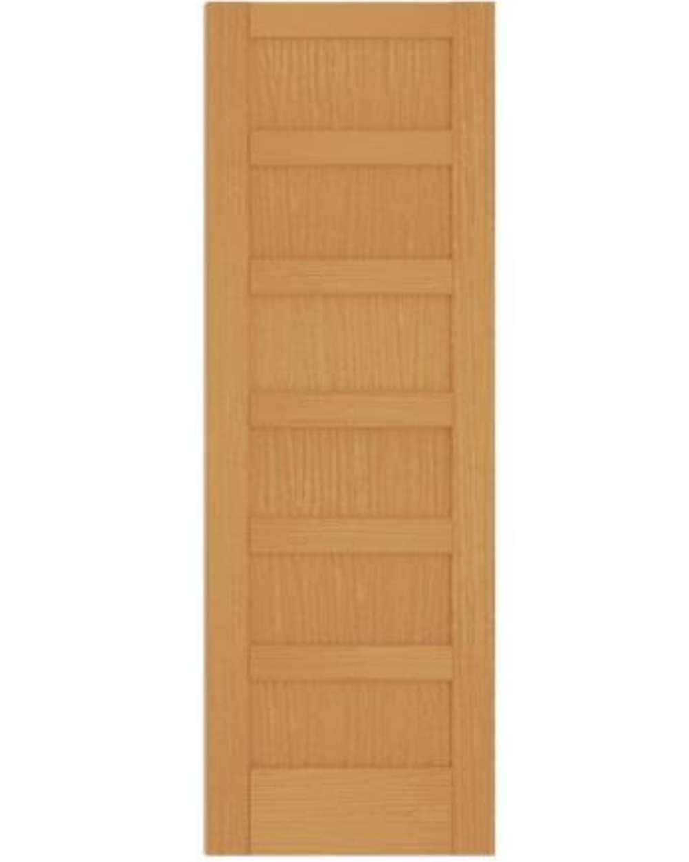 6 Panel Shaker Style (Red Oak)