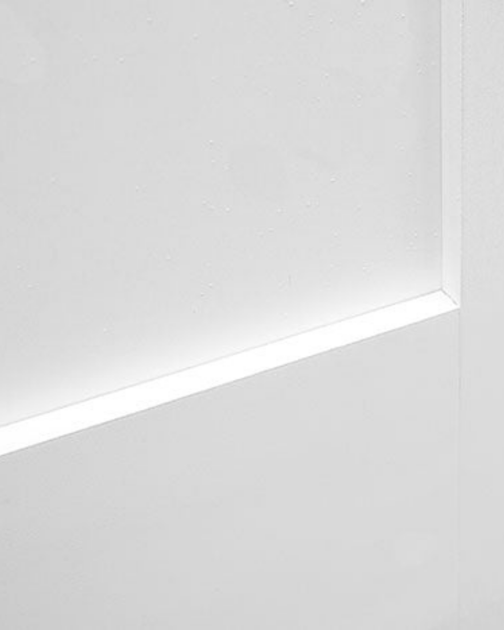 2 Panel Shaker Style Primed Wood Interior Door - Image 2