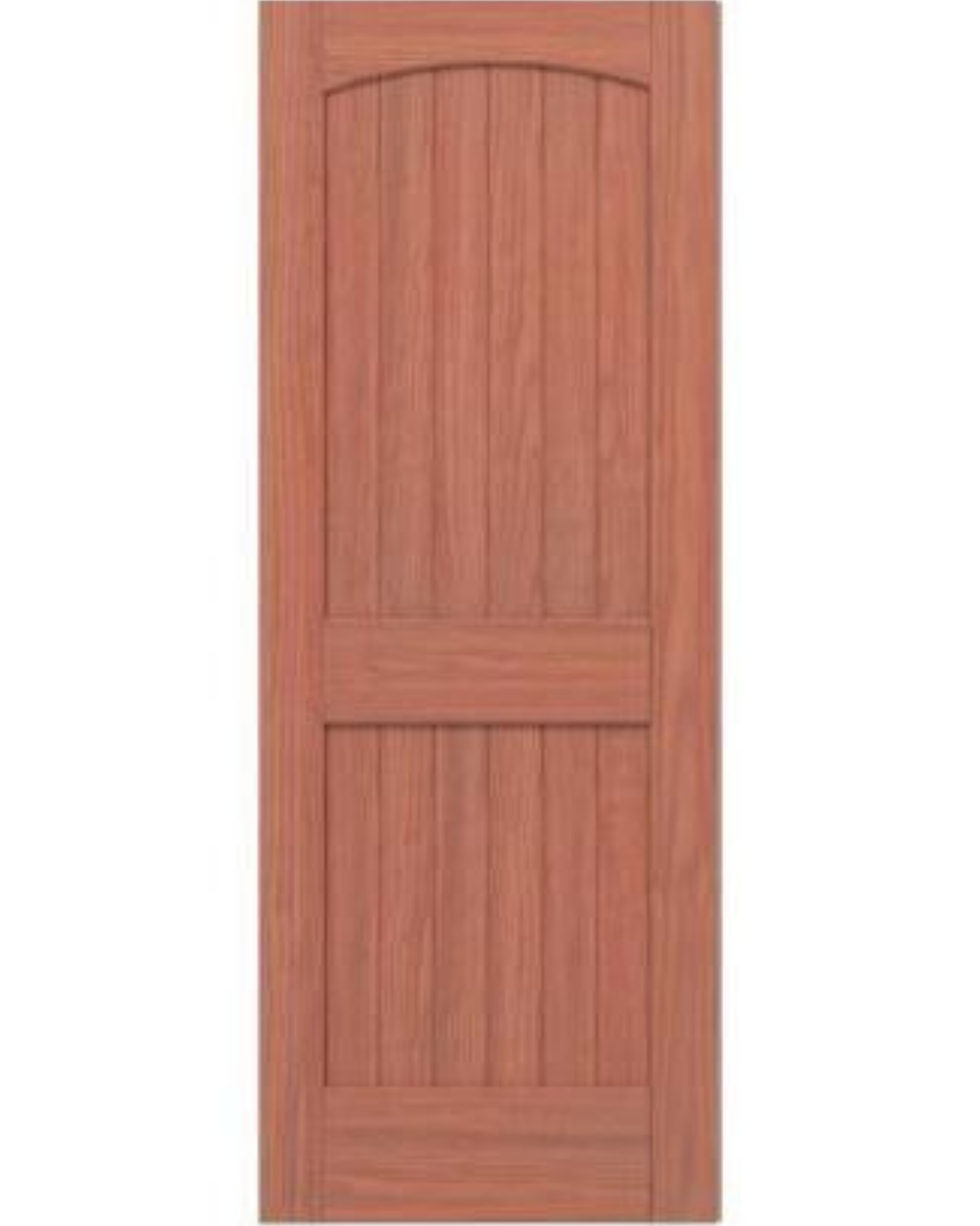2 Panel Arch Top V Groove (Cherry)